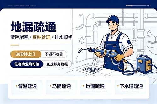 济源地漏疏通